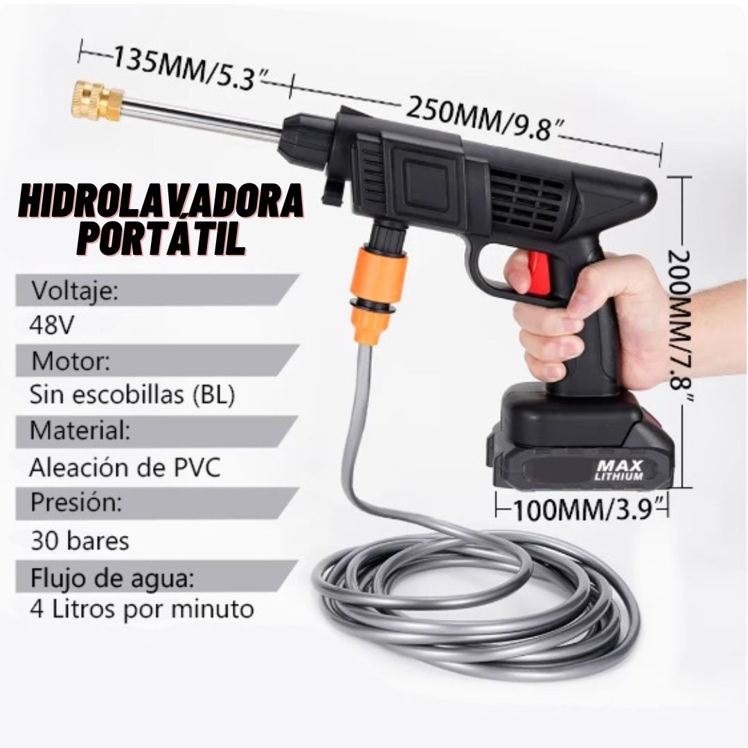 Hidrolavadora Recargable 48V