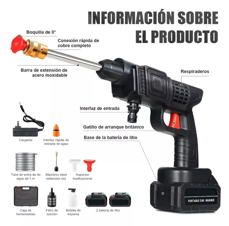 Hidrolavadora Recargable 48V