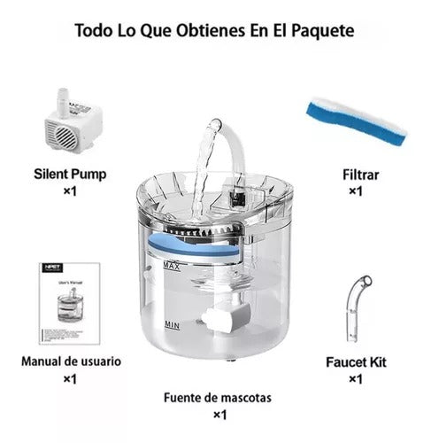 Fuente bebedero para Mascotas