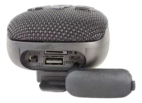 Parlante Bluetooth Para Moto Y Bicicleta