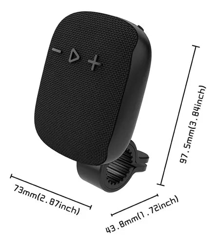 Parlante Bluetooth Para Moto Y Bicicleta
