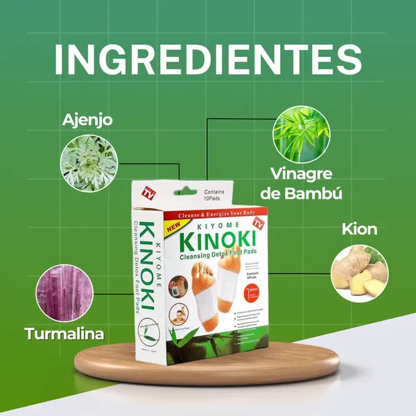 KINOKI: Parche Japonés para desintoxicación *10 UNDS