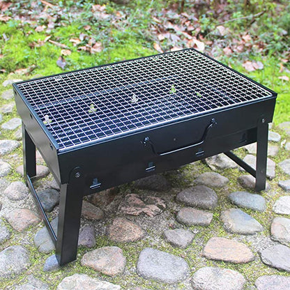 Parrilla carbon portatil acero FK15-80