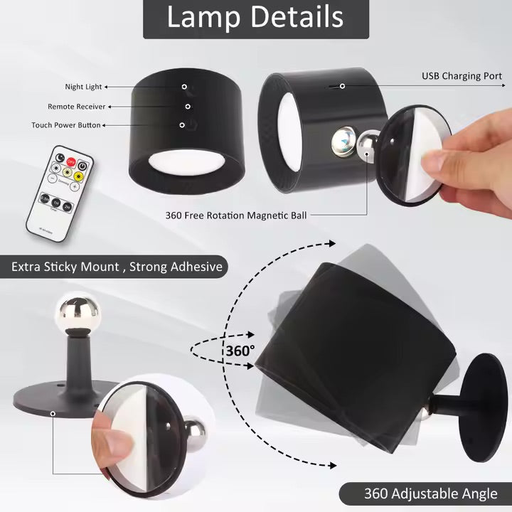 Lámpara Led Magnética