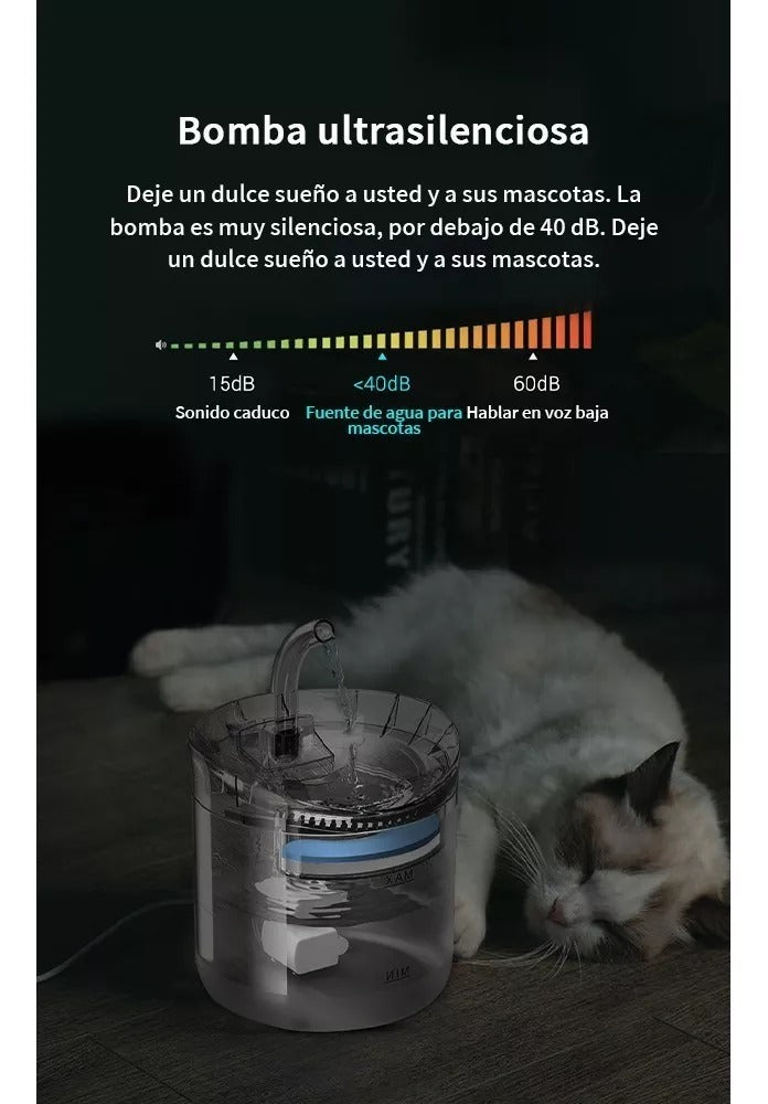 Fuente bebedero para Mascotas