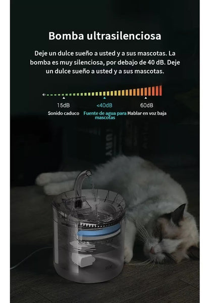 Fuente bebedero para Mascotas