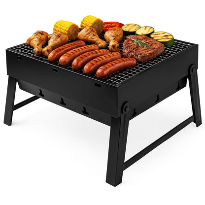 Parrilla carbon portatil acero FK15-80