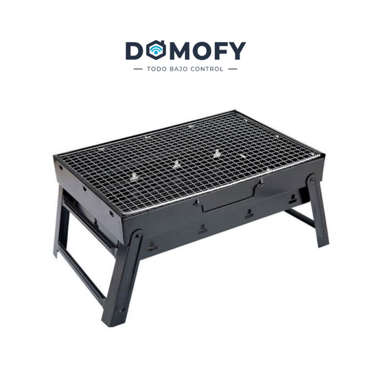 Parrilla carbon portatil acero FK15-80